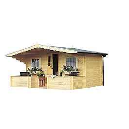 Hillhout Helgoland Log Cabin