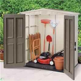 6 x 3 Apex Plastic Shed