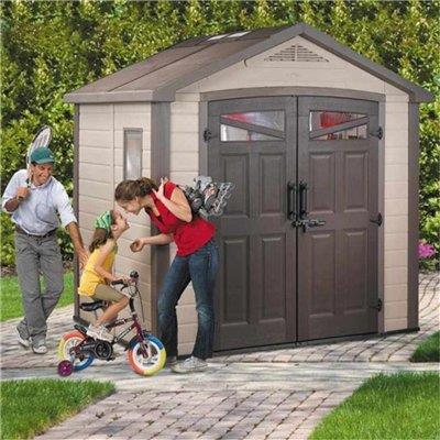 Plastic Garden Sheds on Plastic Sheds Bellevue 6 X 7 Plastic Garden Shed Garden Sheds