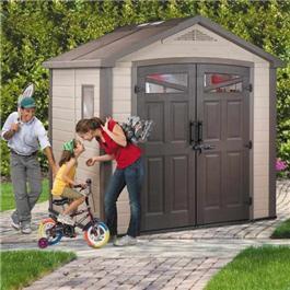 Keter Plastic Sheds - Bellevue 6 x 7 Plastic Garden Shed