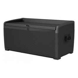 Rattan Style Storage Anthracite Gray