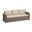 California 3 Seater Sofa - capuccino