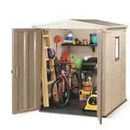 Keter Plastic Sheds - Gemini 6 x 6 Plastic Garden Shed 