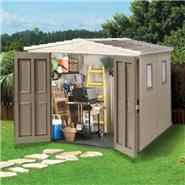 Keter Plastic Sheds - Apollo 8 x 8 Plastic Garden Shed