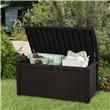 4 x 2 - Keter Borneo Rattan Style 400 Garden Storage Box