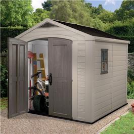 Keter Plastic Sheds - Apollo 8 x 8