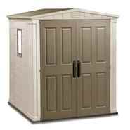 Keter Plastic Sheds - Gemini 6 x 6 Plastic Garden Shed 