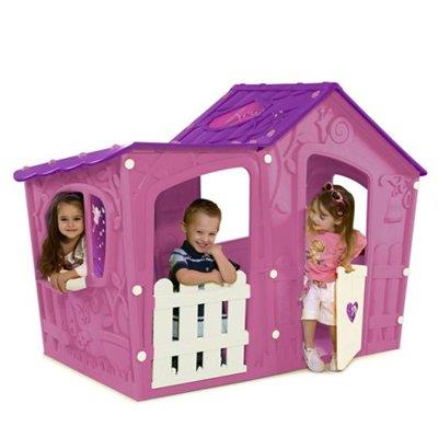 Keter Magic Villa  Pink & Purple Plastic Playhouse 
