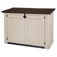 Keter Store it Out XL Plastic Garden Storage Box Brown & Beige - 1300 Litre Capacity