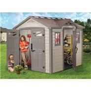 Keter Plastic Sheds - Summit 8 x 9 Plastic Garden Shed