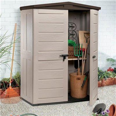 Keter Woodland High 5 x 3 Plastic Garden Shed