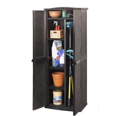 Keter Rattan Style Multi-Purpose Plastic Shed 
