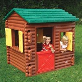 Little Tikes Log Cabin Plastic Playhouse