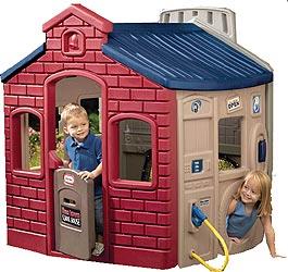 Little Tikes Town Plastic Playhouse - Evergreen