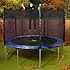 Mad Dash 10ft Round Trampoline with Enclosure & Cover