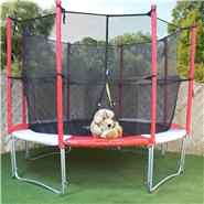 Mad Dash 12ft SE Football Print Trampoline