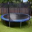 14ft  Mad Dash Round Giant Trampoline with Enclosure & Cover