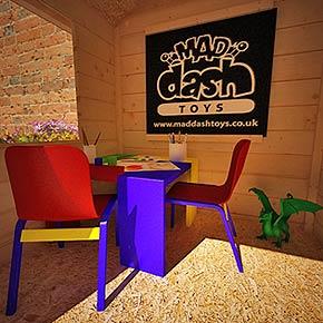 Versatile interior space Versatile interior space