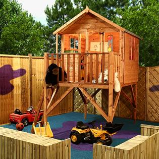 base for playhouse on stilts DIYnot Forums