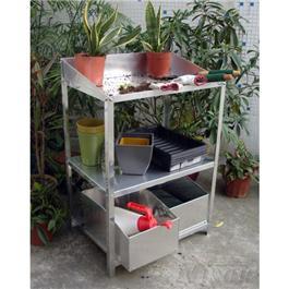 Aluminium Workstation with Drawers