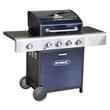 Outback Blue Meteor 4 Burner Gas BBQ Barbecue