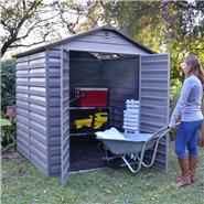 BillyOh Skylight 6' Fronted Apex Plastic Garden Shed