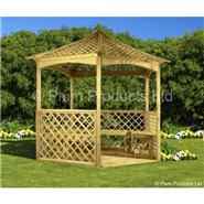 Plum Buckie Corner Gazebo