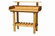 Plum Deluxe Wooden Potting Table