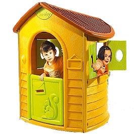 Smoby Woodland Cottage Plastic Resin Playhouse