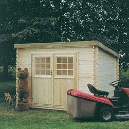 Solid Brest Log Cabin