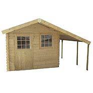 Solid Bern Log Cabin