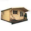 Solid Chamonix III IV Log Cabin