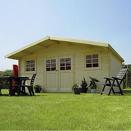 Solid Zurich Log Cabin Inc Floor