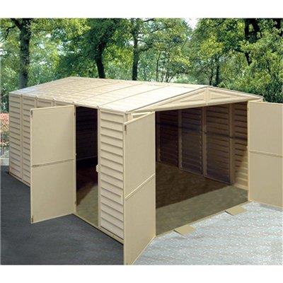 Duramax Vinyl Garage Plastic Sheds Garden Buildings Direct