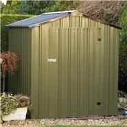 Easy Kit Apex Metal Garden Shed