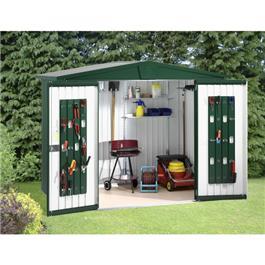 Biohort Europa 2 Metal Shed 1.72m x 1.56m Dark Green