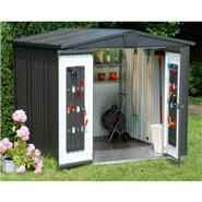 Biohort Europa Dark Grey Metallic Premium Metal Sheds