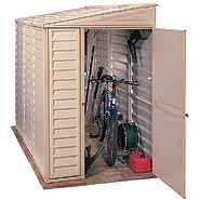 Duramax Sidemate Plastic Garden Shed