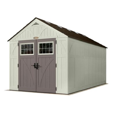 Suncast Tremont Plastic Garden Shed - Cheap Sheds - Garden Buildings ...