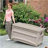 BillyOh Suncast Deck Box with Wheels and Seat - 276 Litre Capacity