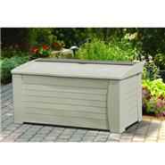 BillyOh Suncast XL Garden Storage Deck Box with Seat - 481 Litre Capacity