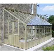 BillyOh Swallow Heron Lean-To Pressure Treated Wooden Greenhouse