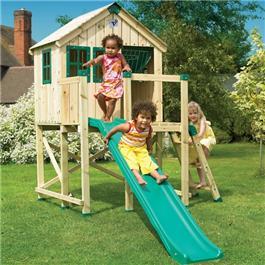 TP Toys Forest Lodge Wooden Playhouse