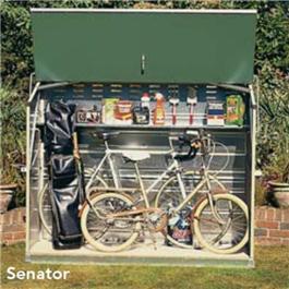 Narrow Storage Shed