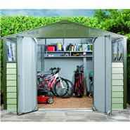 Trimetals Titan 108 Apex Premium Metal Shed
