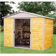 Yardmaster Wood-Lap Metal Frame Shed