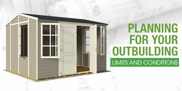 planning permission for outbuildings - garden sheds & log