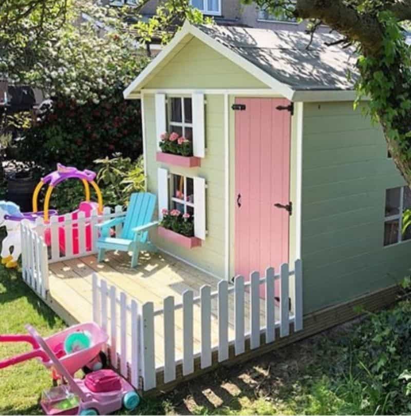 colourful playhouse