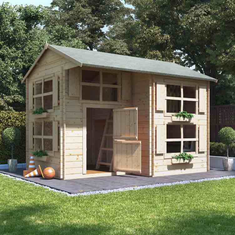 Playhouse guide - log cabin playhouses