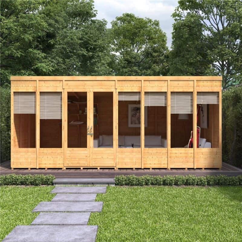 Turning your summer house into a garden bar
